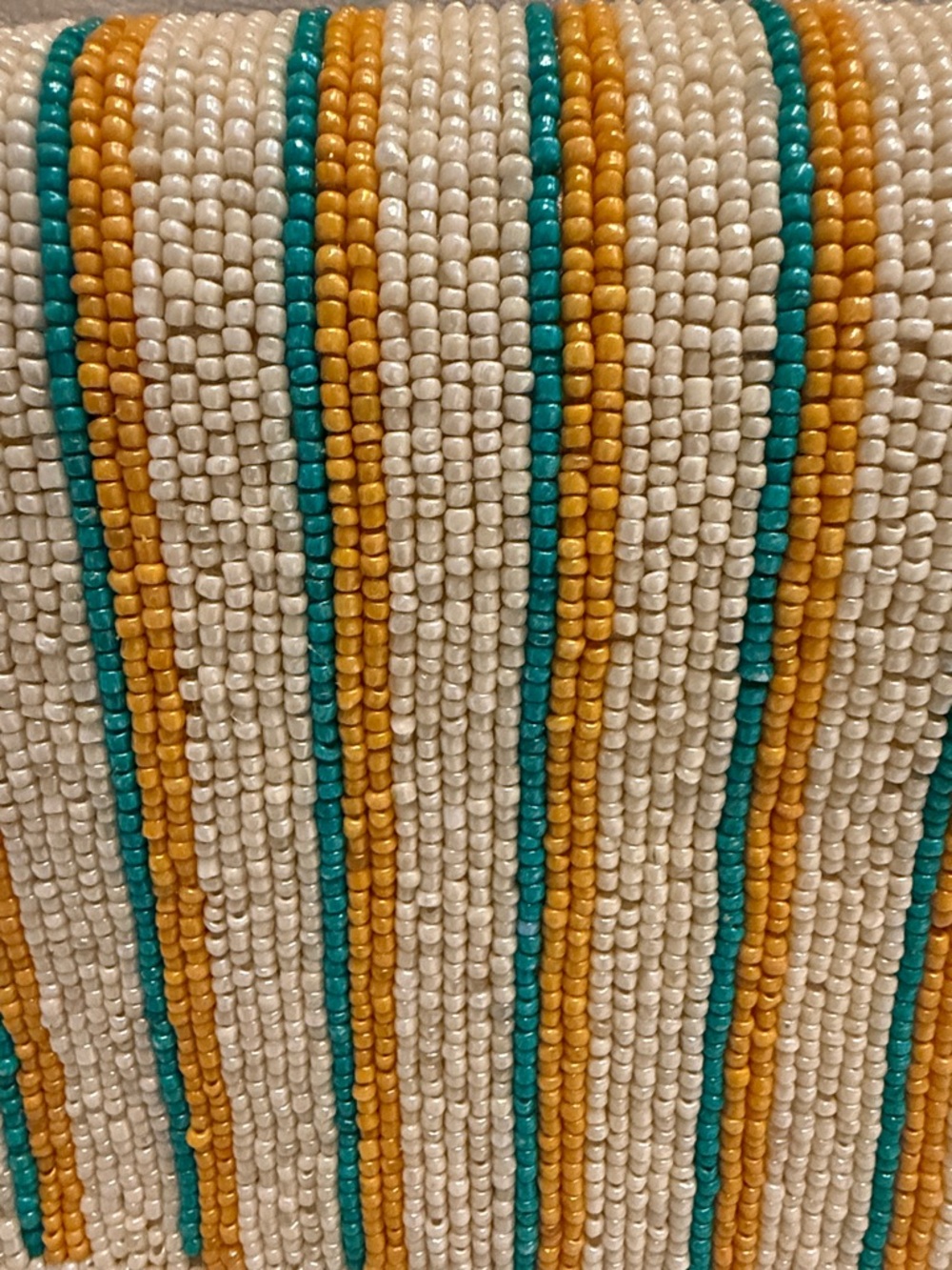Beaded Cat Pattern Shoulder Bag - Picture 6 of 13
